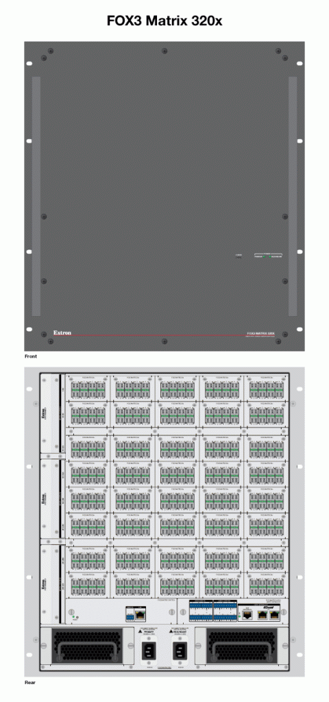 FOX3 Matriv 320x чертеж FOX3 Matriv 320x чертеж