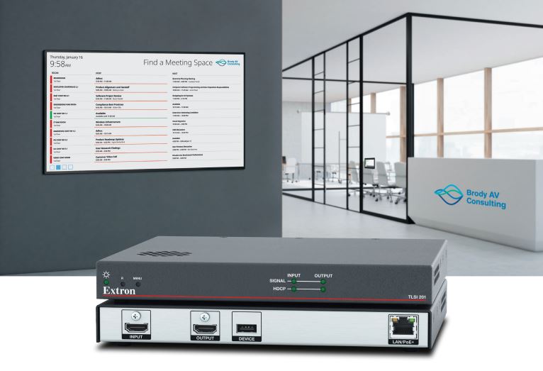Extron tlsi201 Extron tlsi201 схема системы