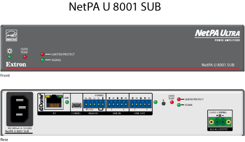 NetPA U 8001 чертежи NetPA U 8001 чертежи