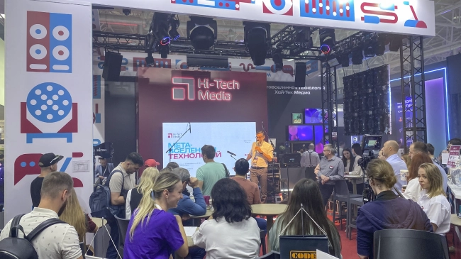 На стенде Hi-Tech Media,участника выставки Light+Audio Tec-2024, фото-5 На стенде Hi-Tech Media,участника выставки Light+Audio Tec-2024, фото-5