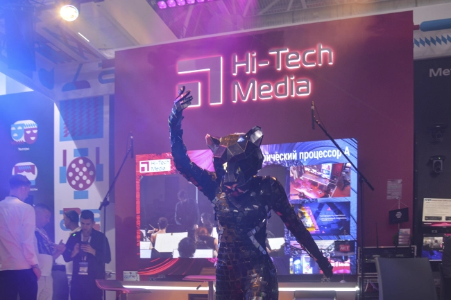 На стенде Hi-Tech Media,участника выставки Light+Audio Tec-2024, фото-19 На стенде Hi-Tech Media,участника выставки Light+Audio Tec-2024, фото-19