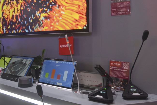 На стенде Hi-Tech Media,участника выставки Light+Audio Tec-2024, фото-52 На стенде Hi-Tech Media,участника выставки Light+Audio Tec-2024, фото-52