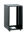 Рэковый шкаф, 18U, глубина 540мм, сталь черного цвета