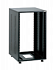 Рэковый шкаф, 12U, глубина 540мм, сталь черного цвета
