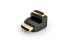 Переходник угловой HDMI (M) - HDMI (F) 18Gbps
