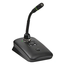 Настольная беспроводная база для микрофона с гусиной шеей (заказывается отдельно)