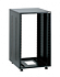 Рэковый шкаф, 8U, глубина 540мм, сталь черного цвета