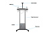 Multibrackets M6775 - Моторизованная стойка для LCD / LED дисплея 42-100